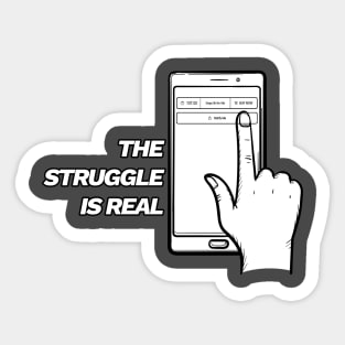 VeVe App - The Struggle is Real Sticker